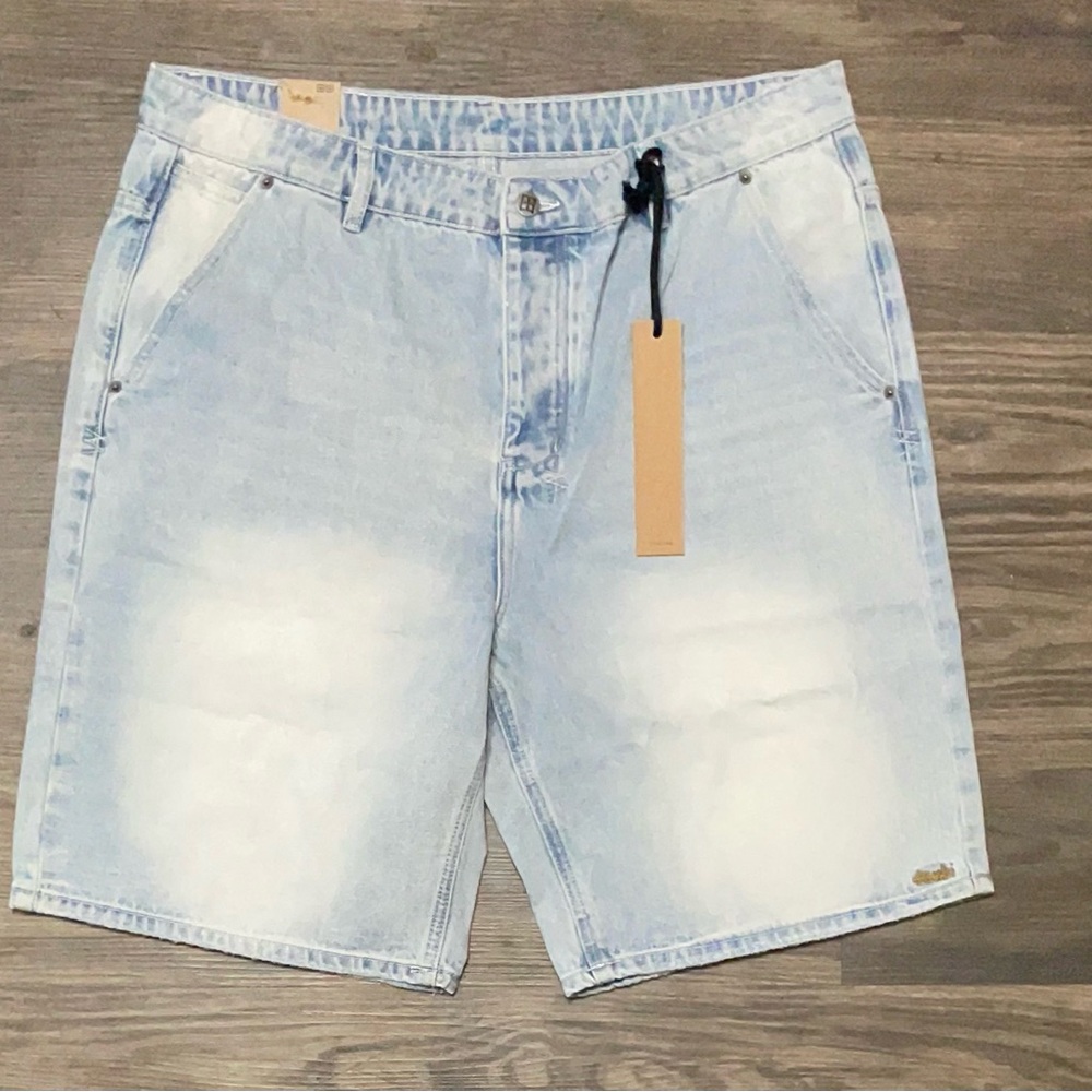 Ksubi Light Blue Men's Cargo Shorts